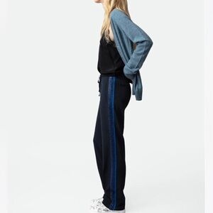 ZADIG AND VOLTAIRE Pomy Glitter Trousers